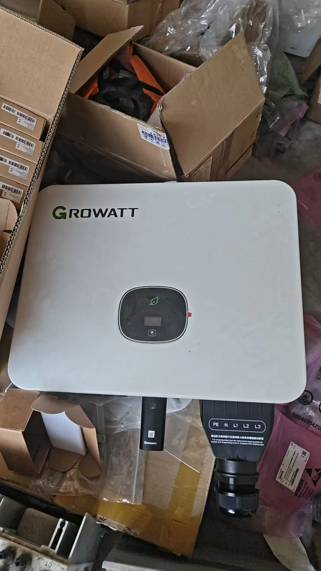 AC Protection Shell Cover For Growatt Grid Tied Inverter  3 Phrase 45-50kW