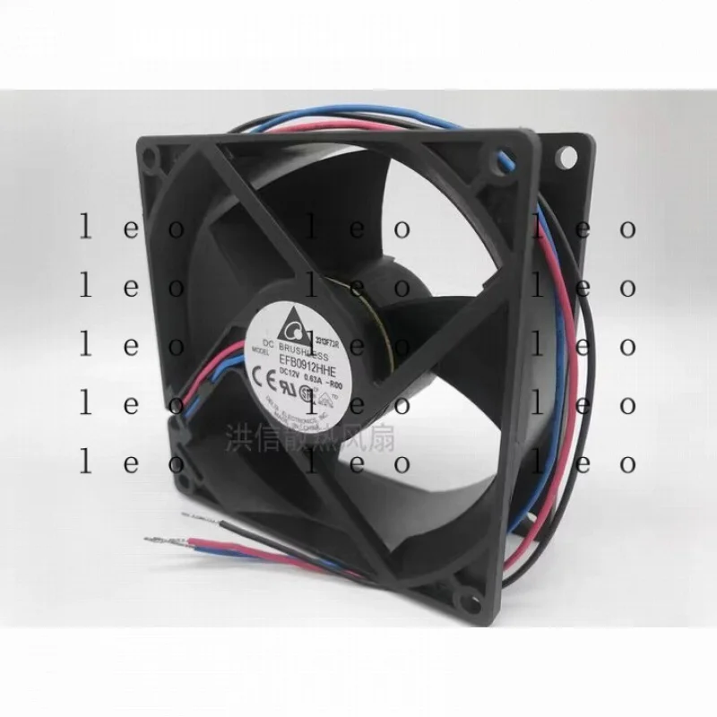 BB  for  Delta EFB0912HHE-R00 9038 DC12V 0.63A 90*38MM 3-Wire Alarm Cooling Fan