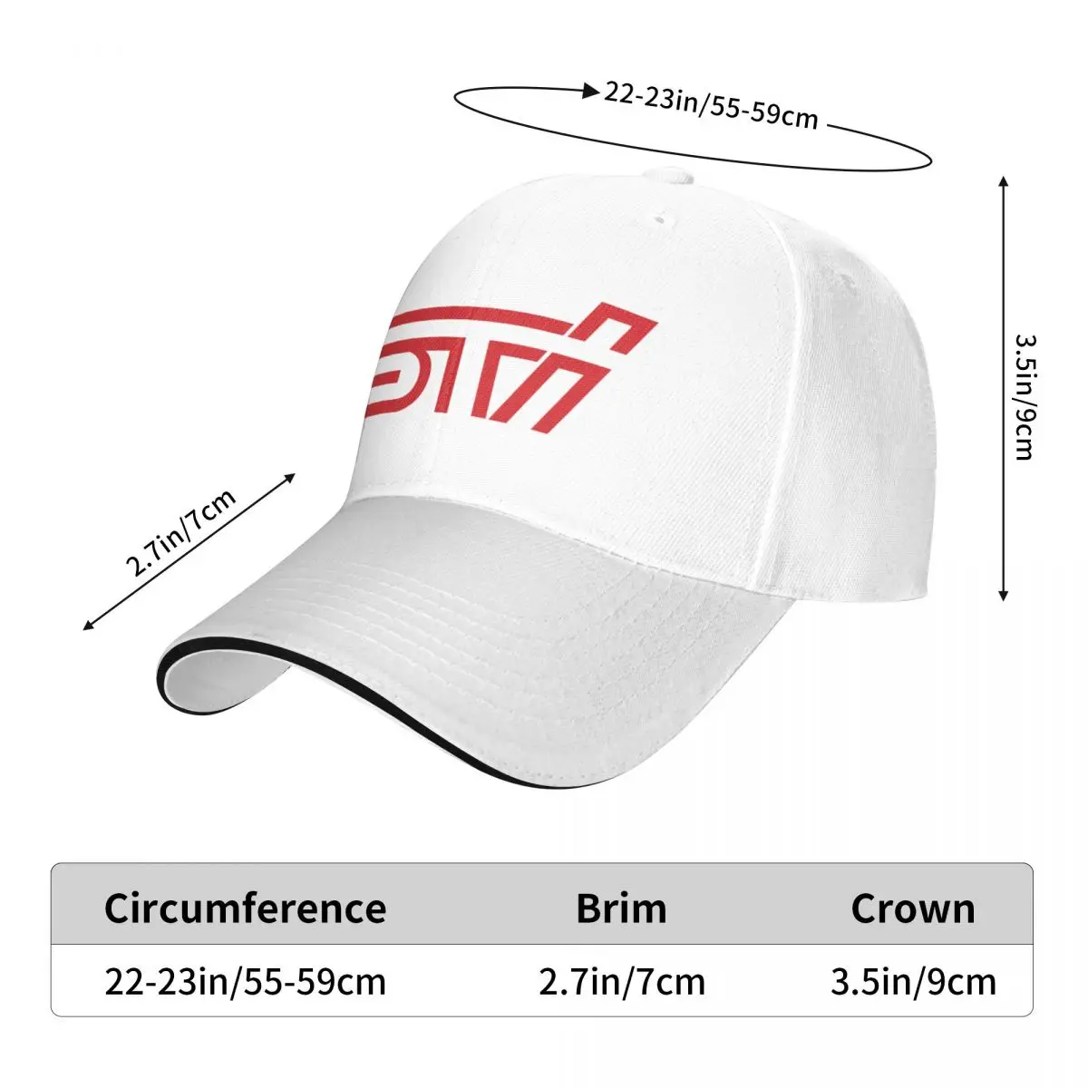 STI logo Baseball Cap Military Cap Man Golf Wear Sun Hat For Children Men\'s Luxury Women\'s