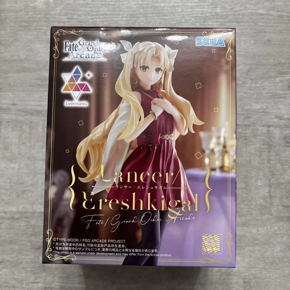 재고 있음 SEGA 오리지널 정품 애니메이션 Fate/Grand Order 아케이드 에레쉬키갈 루미나스타 18cm 컬렉션 모델 장난감 피규어 크리스마스 선물