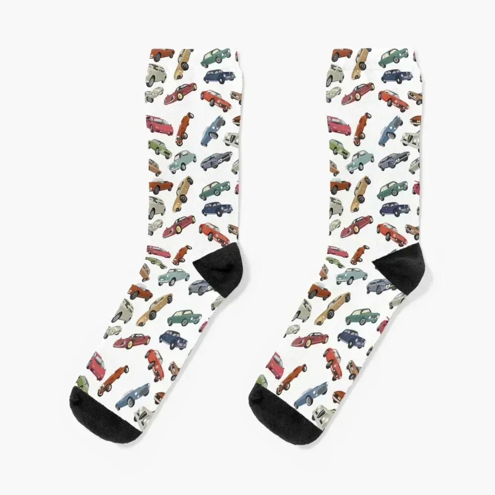 

Crazy Cars Socks valentine gift ideas man funny sock Luxury Woman Socks Men's