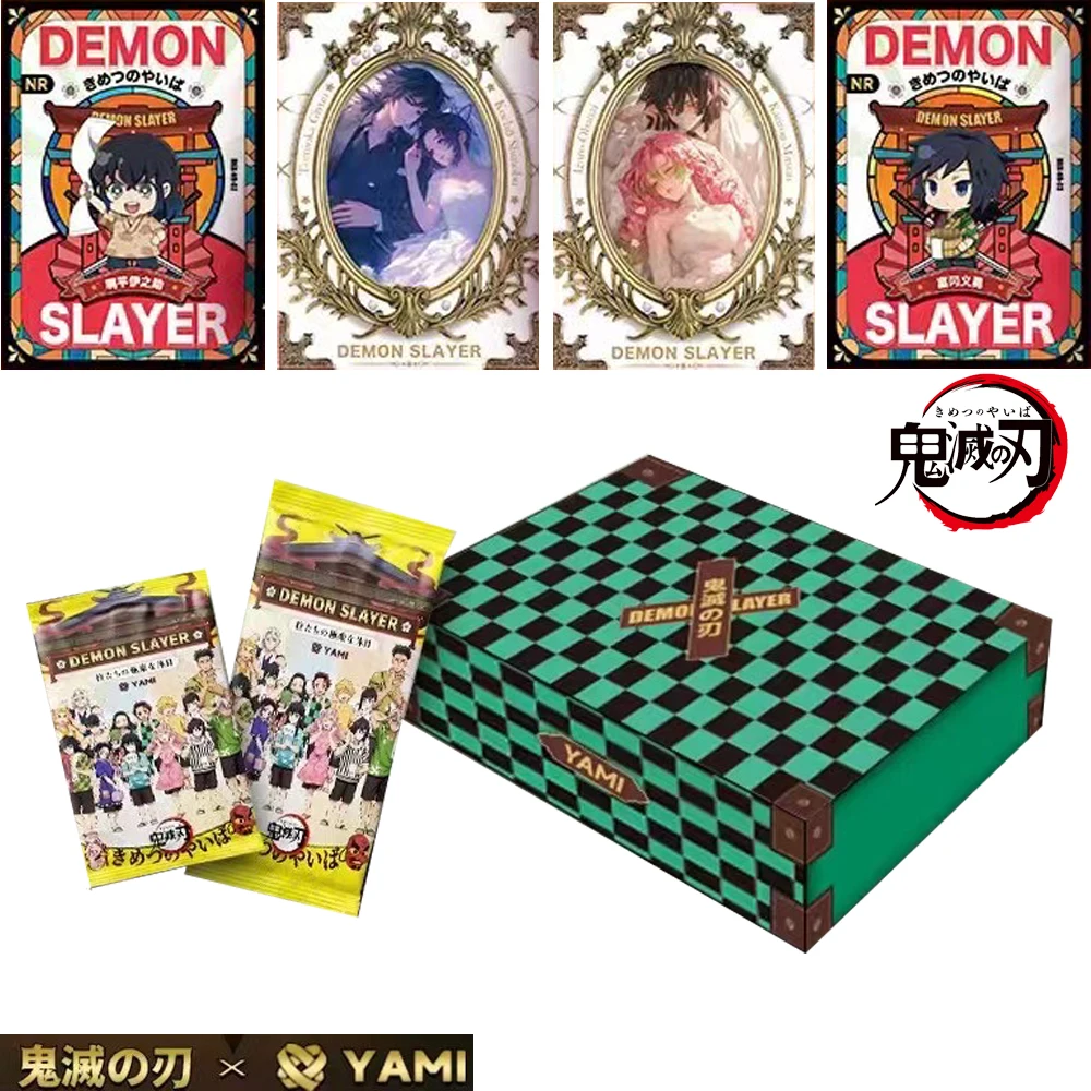 2024 Newest Case Wholesale YAMI Demon Slayer Card Wave 3 Collection Card Box Shinobu Nezuko Mitsuri Booster Box TCG Hobby Gift