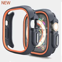 For Apple Watch Ultra 2 49mm 44mm 45mm TPU Protective Case Silicone Bumper Cases Cover Shell For iWatch Series 9 8 7 6 se 5 4