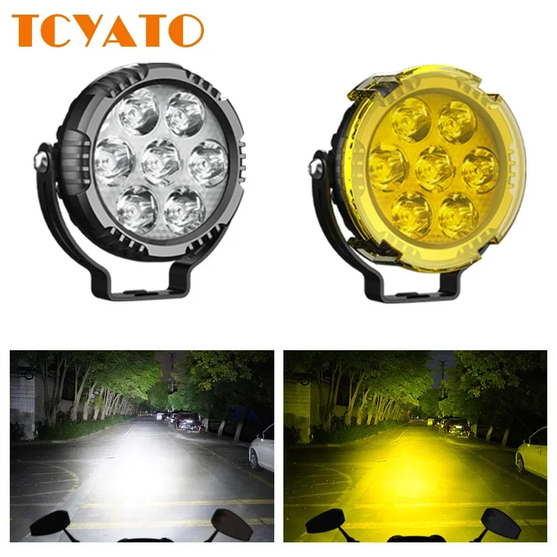 

TCYATO ultra-bright LED headlights for car modification, electric vehicles, motorcycles, off-road vehicles, and pickup trucks