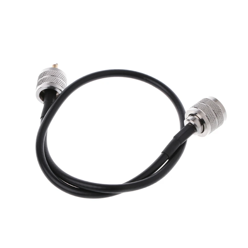 Varón frecuencia ultraelevada PL259 del conector cable coaxial del RF cable en masculino PL259 RG58 5