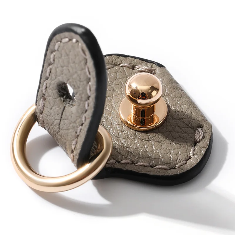 2Pieces Genuine Calfskin Protector For Saddle Handbag Lady Bag Protective Loop Anti-abrasion Pad Protector For Luxury Bag image 5
