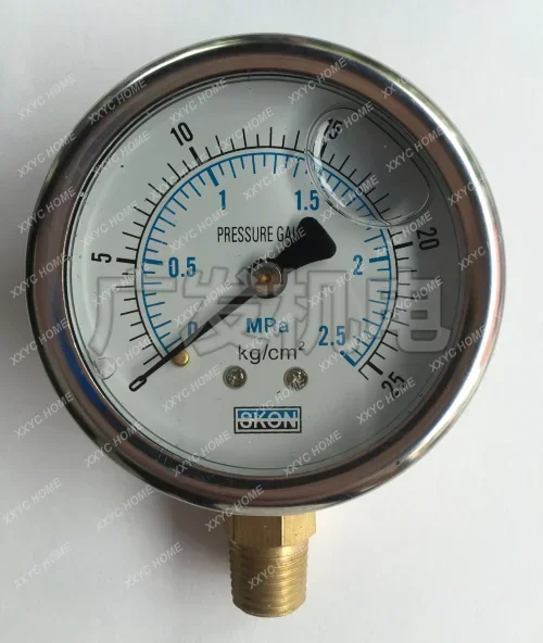 Hydraulic  SKON oil pressure gauge seismic pressure  seismic pressure  YN60 PT1/4 tooth specification complete