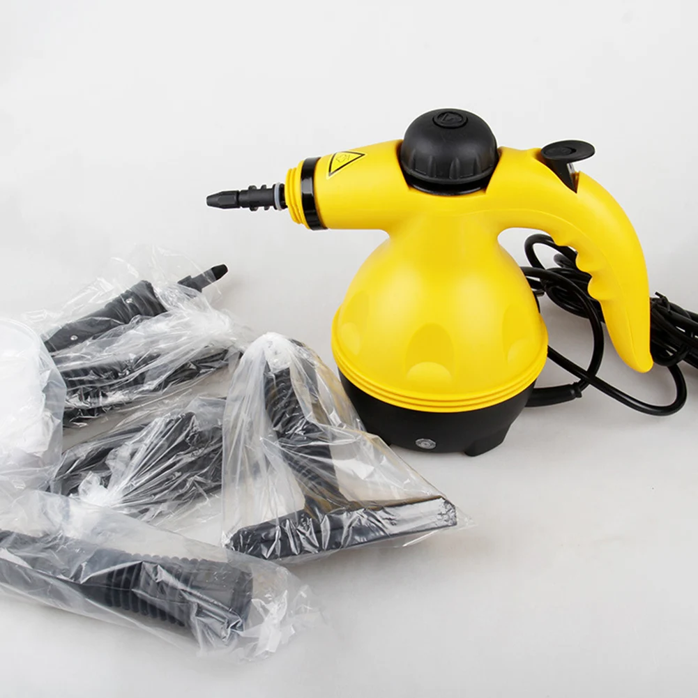 Handheld Steamer with Multiple Accessories Perfectly Suited for Deep Cleaning For carpeted Areas and Furniture