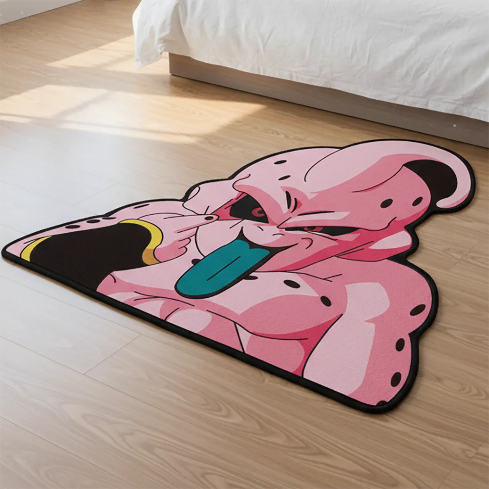 Area Rugs Anime  Dragon Ball Super Buu Goku Super Cool  Customize Rug Handmade Printed Carpet for Room Decor