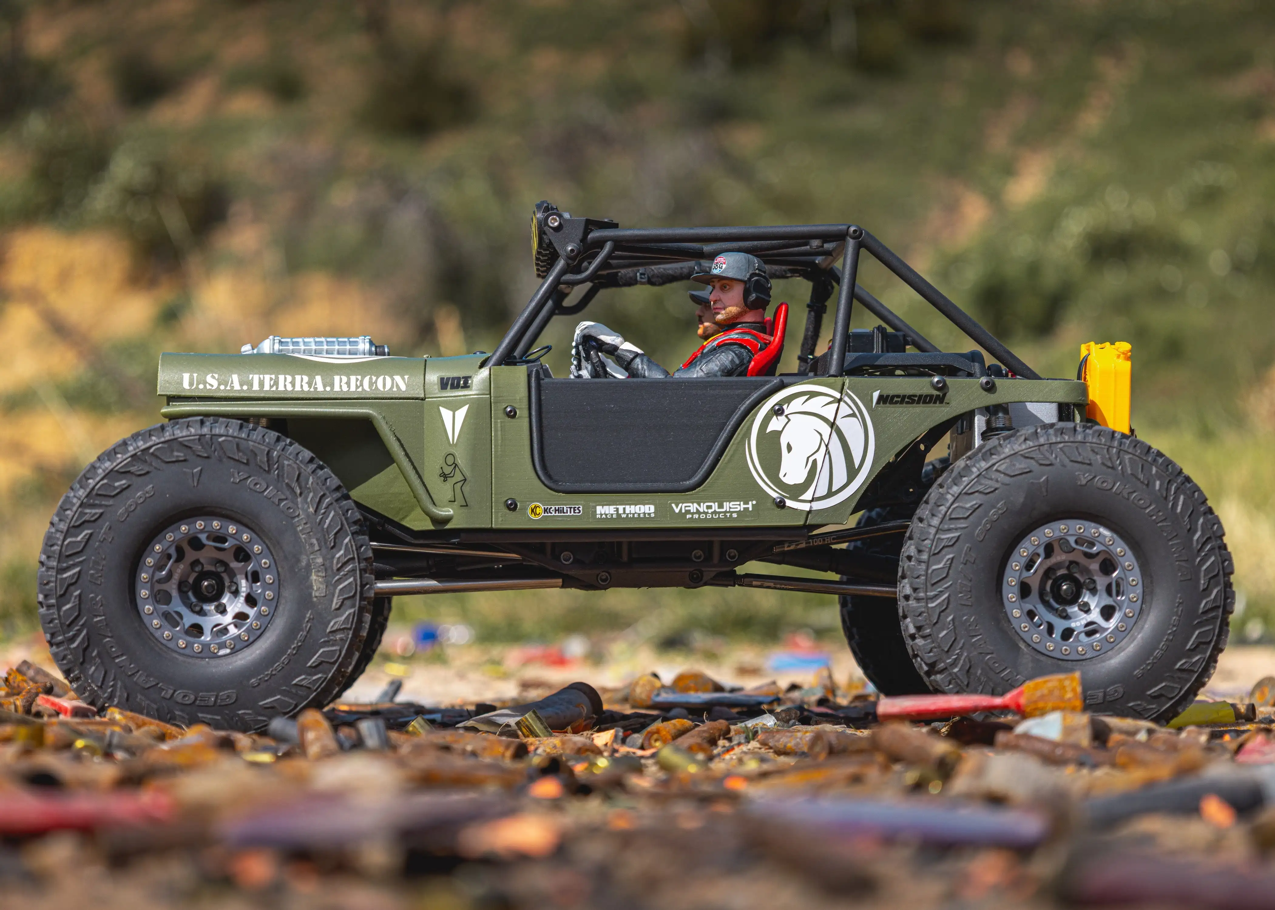 [KNIGHTCUSTOMS]Terra Recon Conversion Set for Vanquish Products H10 Optic 1/10 Crawler, Accessories for VP H10 Upgrade Parts