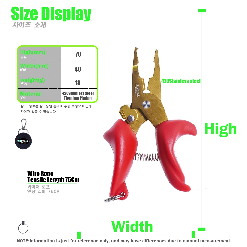 Mini alicates extractores para pesca con mosca – Sistema retráctil - imagen 3