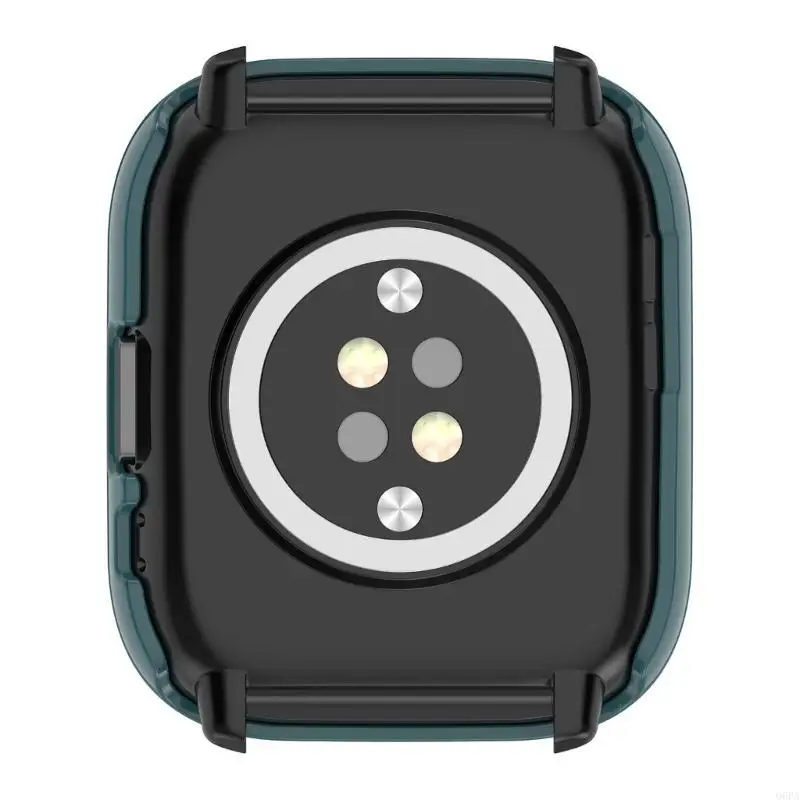 Huami Amazfit 액티브 시계 보호 커버 범퍼 쉘 보호 프레임 용 강화 유리 필름 화면 보호기 케이스 커버