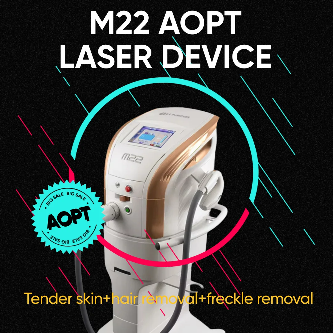 

M22 Laser IPL OPT AOPT Permanent Hair Removal Machine 2025 Skin Rejuvenation Multifunctional Wrinkle Removal Device