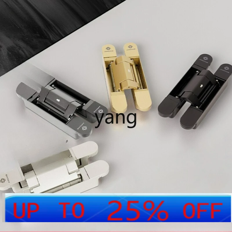 LTT invisible buffer positioning hydraulic hinge hidden door heavy duty folding door hidden hinge