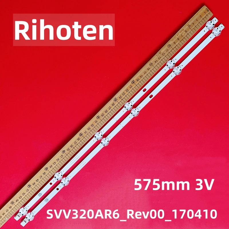 

Светодиодная лента SVV320AR6_Rev00_170410 для 32HD5510 32HL530 32SCH5630 32FX420H SVV320AR6 VES315WNDX-2D-N11 DLED32287HDCNTDFVPZ