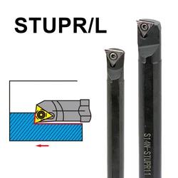 MZG STUPR Internal Turning Tool STUPR09 STUPR11 CNC Machining Lathe Internal Hole Turning Tool TPGT TPMT Carbide Blade Lathe Set
