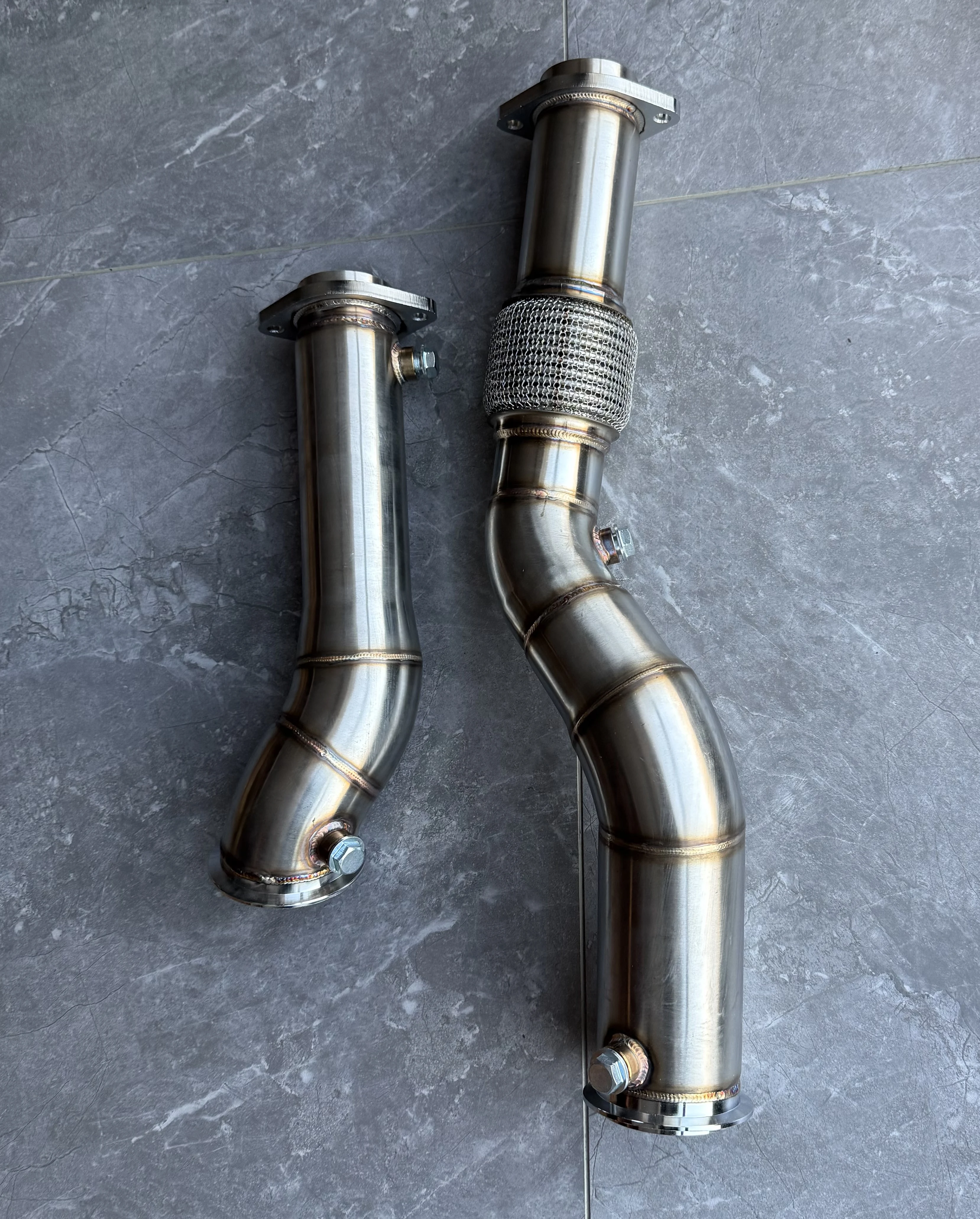 3.5 بوصة توربو النازل ل M3 M4 G80 M3 M4 G82 S58 3.0T 2021-UP العادم النازل