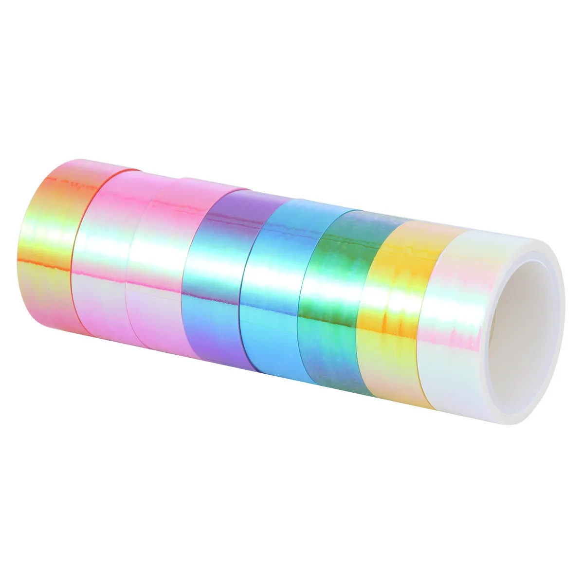 

Набор из 8 уникальных декоративных лент из бумаги васи с бронзовым тиснением для дневников, календарей, скрапбукинга и DIY-проектов