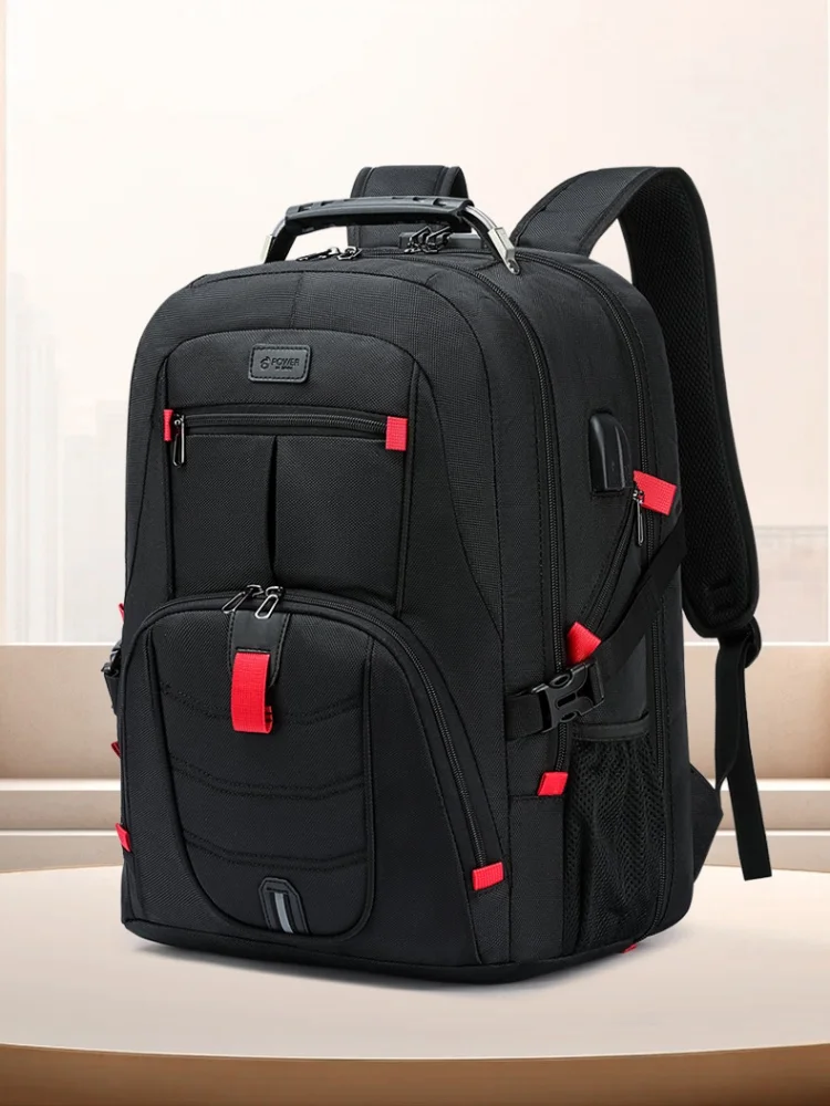 Sac à dos de grande capacité 30L pour hommes, sac à dos Portable décontracté à plusieurs compartiments, conception antivol, sac pour ordinateur Portable, sac de jour à fermeture éclair