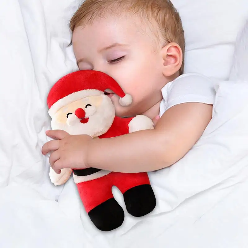 Babbo natale peluche bambola natale peluche babbo natale bambola carina farcito celebrazione di natale cuscino di tiro decorazioni stagionali vecchio