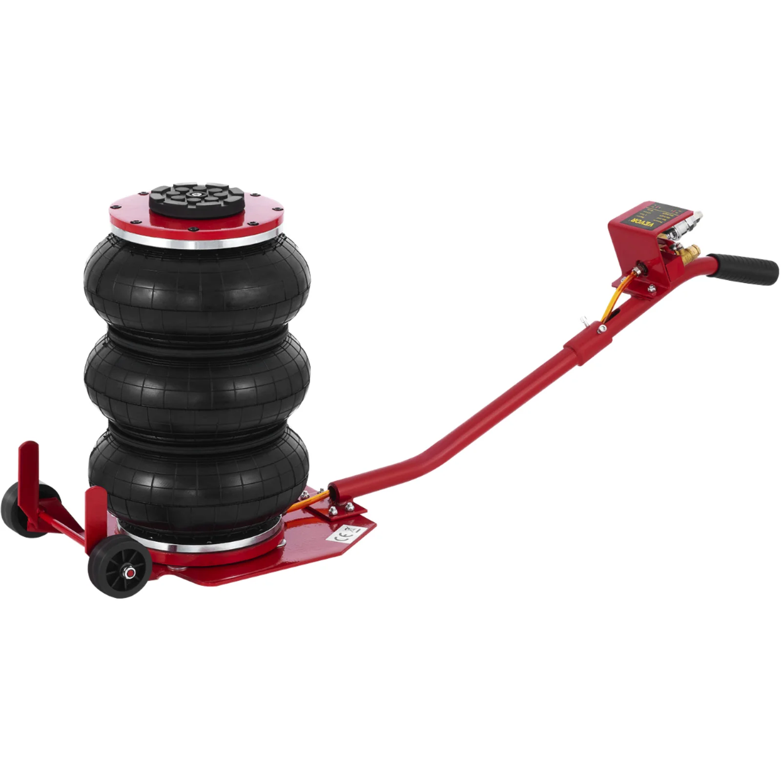 Factory Sale 3Ton 5 Ton Heavy Duty Gas Cylinder Adjustable Height Pneumatic Airbag Jack For Automobile