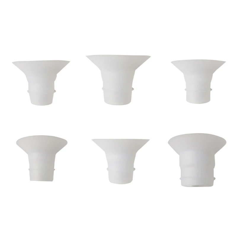 Breast Milk Flange Inserts Breast Shield Converter Breast Replacement Part Silicone Material Breast Part