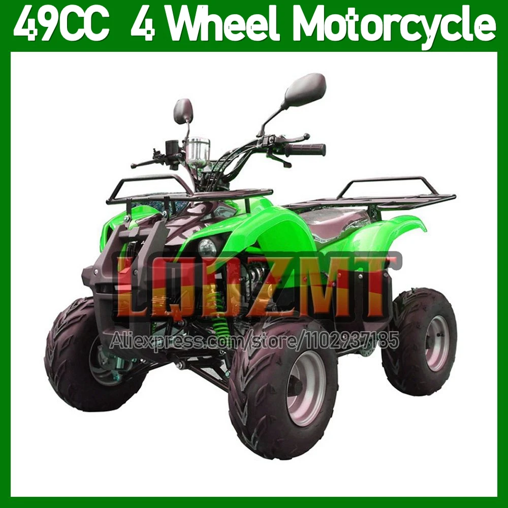 ATV OFF-road Gas Motorcycle 49CC 2 Stroke Racing MOTO Four Wheel Motorbike Discount Promotion Children New Year Birthday Gifts