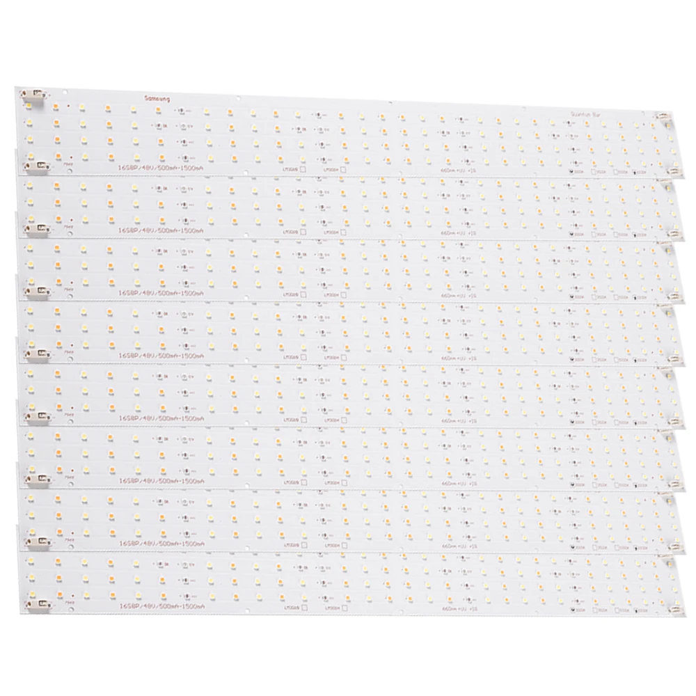 8pcs/pack Original Samsung LM301H QB128 Quantum Led Light Bar board Mixed 3000-6500K 660nm UV IR Full Spectrum indoor hydroponic