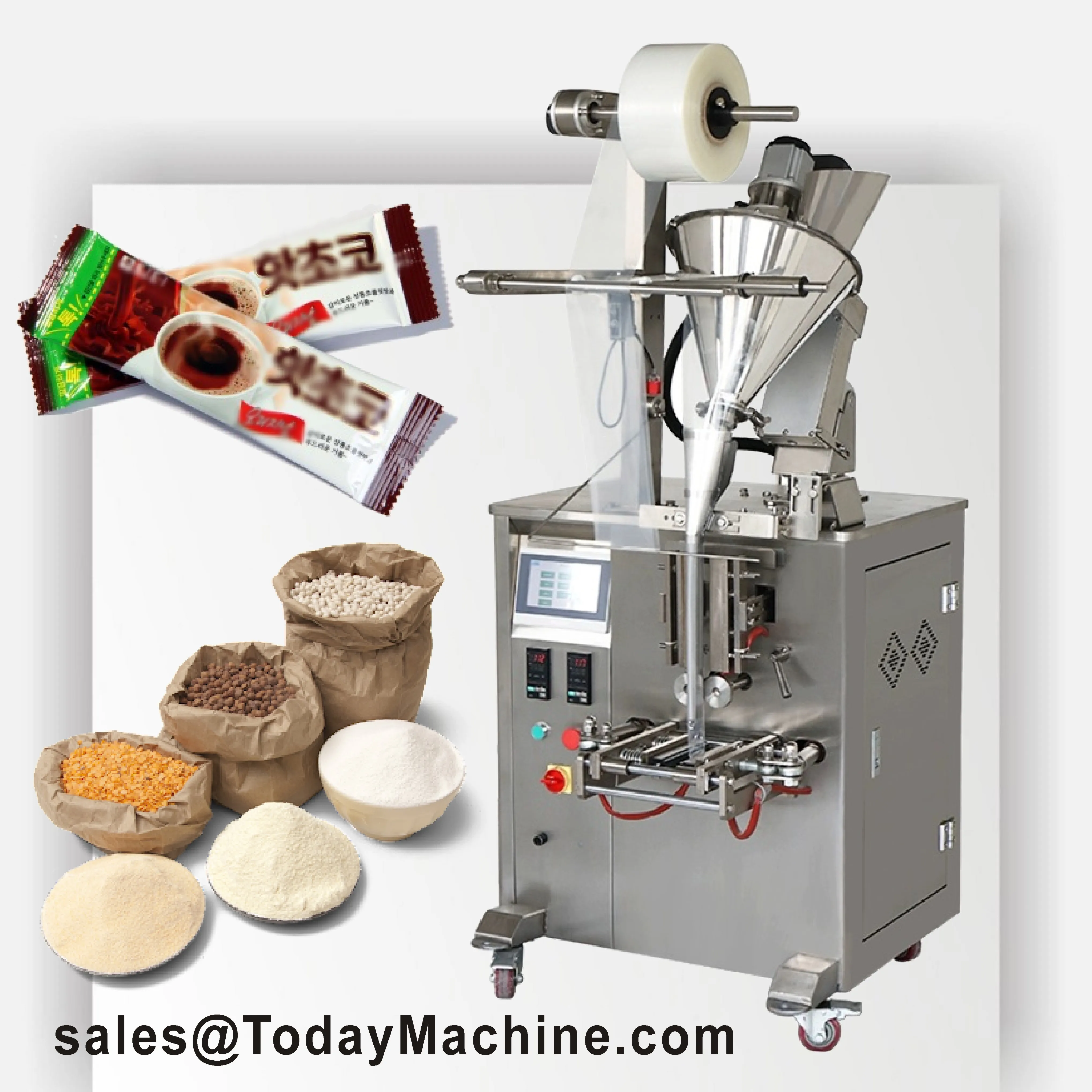 آلة تعبئة البسكويت / آلة تعبئة التوابل مسحوق / آلة تعبئة السكر عصا #3