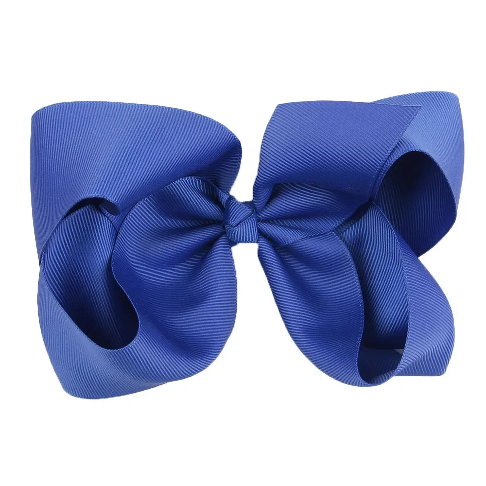 1PCS 6 Inch Boutique Big Ribbon Bows Hair Clips for Baby Girls Barrettes Children Accessories Hairpins Headwear Photo Props