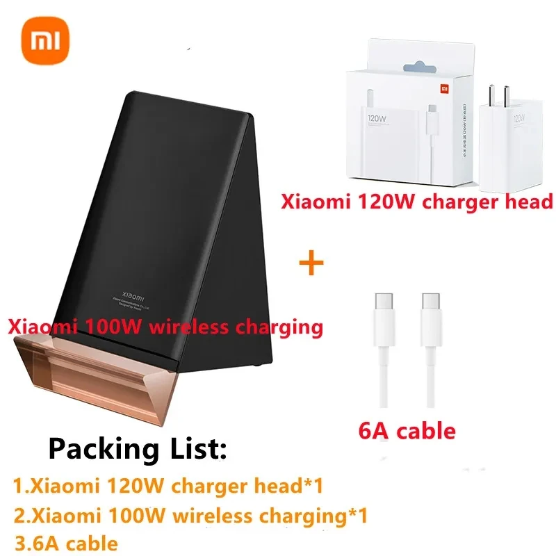 Xiaomi Vertical Air Cooled Wireless Charger20W 30W 50W 55W 80W100W Maximum Fast Charging Qi Apple13 14 Xiaomi 10 11 12 Pro Ultra