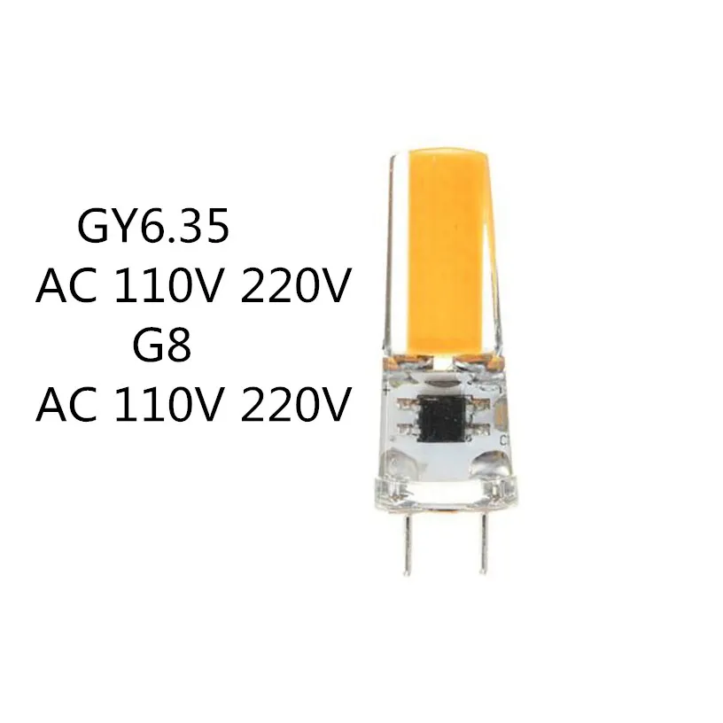 1 шт. светодиод COB 10 Вт GY6.35 G4 G9 E14 12 В 220 В с регулируемой яркостью светодиод G9 220 В LED E14 220 В cob2508 затемняющий светодиод G4220v cob2508 хрустальный светильник