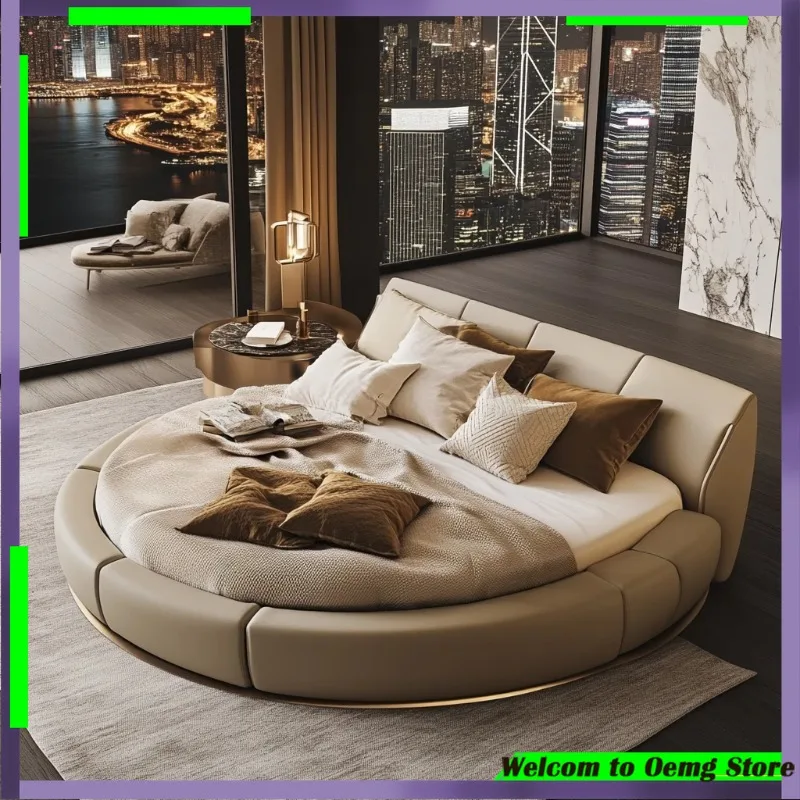 Chic King Size Double Bed Modern Aesthetic Practical Features Perfect Urban Living Creater Dream Bedroom Decoration Decor