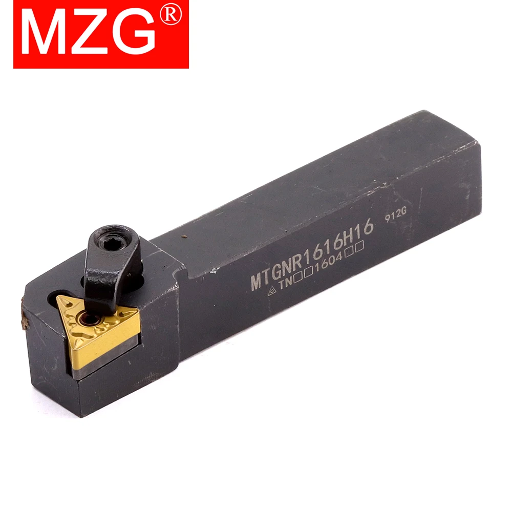 MZG MTGNR1616 MTGNR2020 MTGNR2525 External Turning Tool TNMG Insert MTGNR Lathe Bar Turning Holder CNC Cutting Tool Cutter Bar