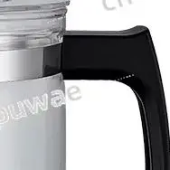 Home Use Small Milk Frother Detachable Handheld Electric Milk Frother Hot Cold Mixing Heater for Coffee Latte Cappuccino