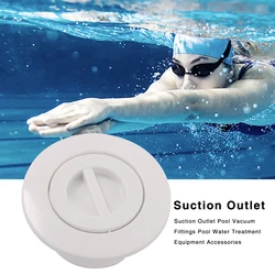 Swimming Pool Suction Outlet Pool Vacuum Lock Pool Nozzle Drain Vacuum Fittings Pool Water Treat ment Equipment white