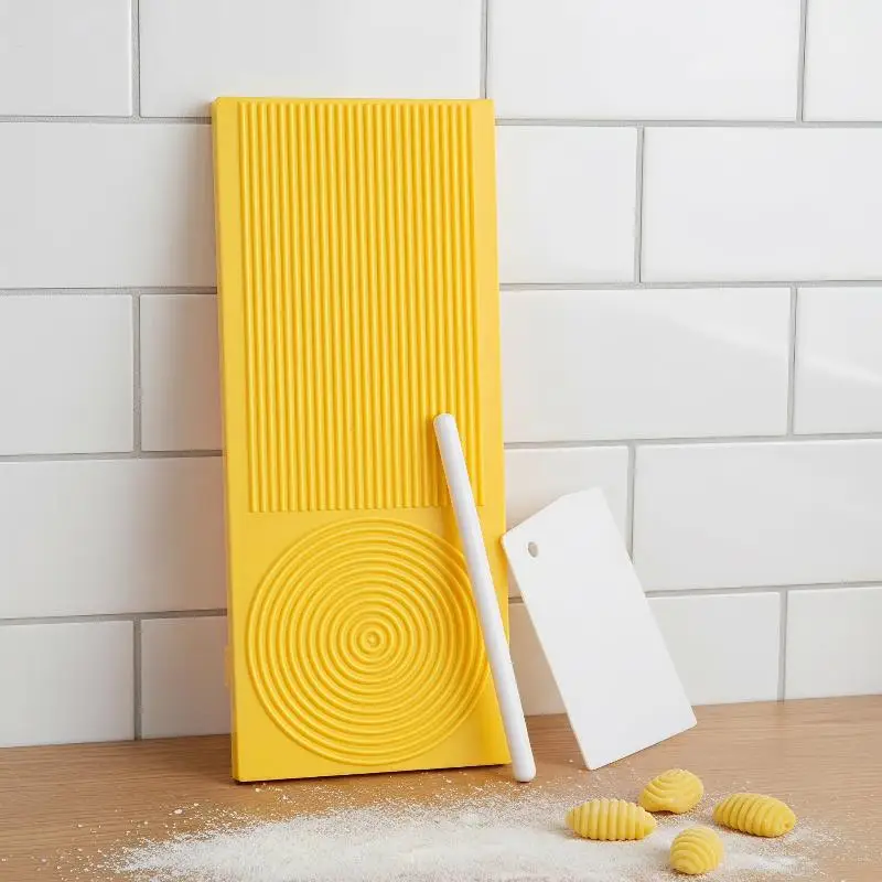3Pcs Multifunctional Spaghetti Macaroni Maker DIY Macaroni Making Planchette Mold Pasta Pastry Board Kitchen Cooking Tool Gadget