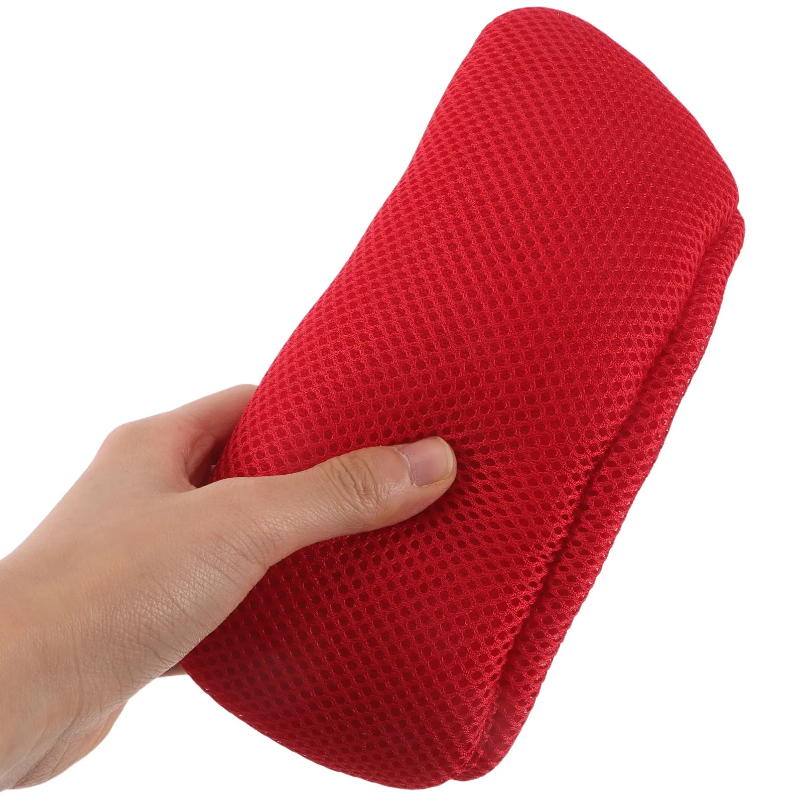 1Pair Crutch Underarm Pads Thick Sponge Ergonomic Breathable Mesh Pads Detachable Replacement Crutches Underarm Cushion