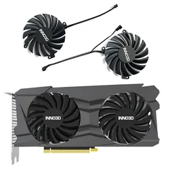 NEW 85MM 4PIN DC 12V 0.35A CF-12910S RTX3070 GPU Cooler for Inno3D GEFORCE RTX 3050 3060Ti 3070 TWIN X2 OC Graphics Card Fan