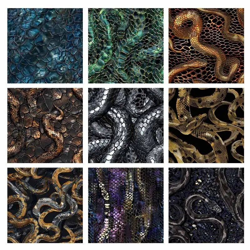 Erpent Snake Patches Heat Transfer DIY Jacket Applique Iron on patches For Clothes Riverdale South Side Serpents Patch