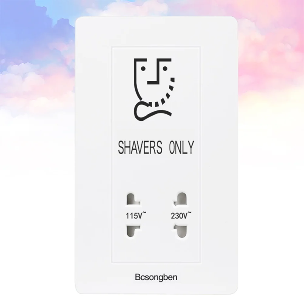 Club Shaver Socket for Home Razor Hotel Wall Multi-functional High Quality