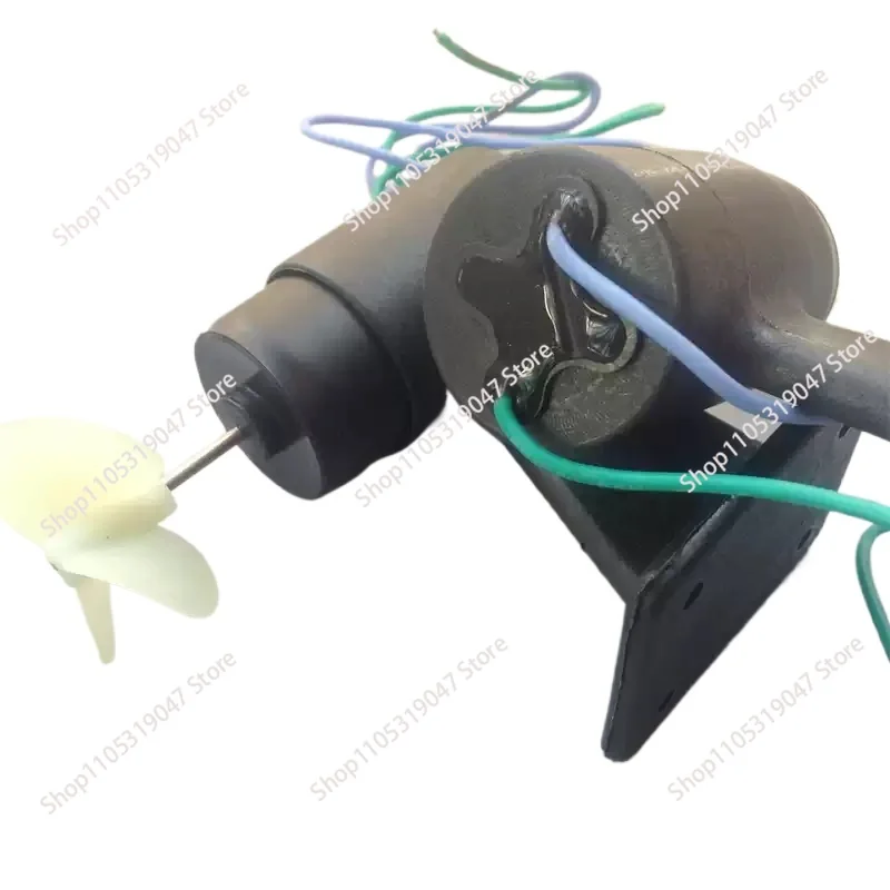 2 wires, brushed motor, nesting boat DIY ship model 12V DC underwater thruster, waterproof motor