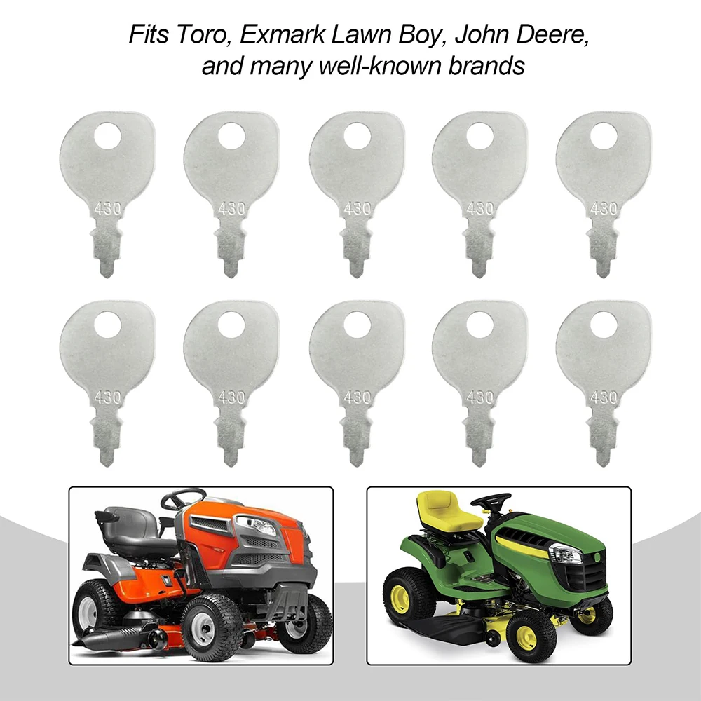 

430 ключей зажигания для Briggs & Stratton 691959 Kohler 340 01-S AYP 109310X MTD 925-0201 Husqvarna 532 12 21-47 Scag 48017-02 AYP
