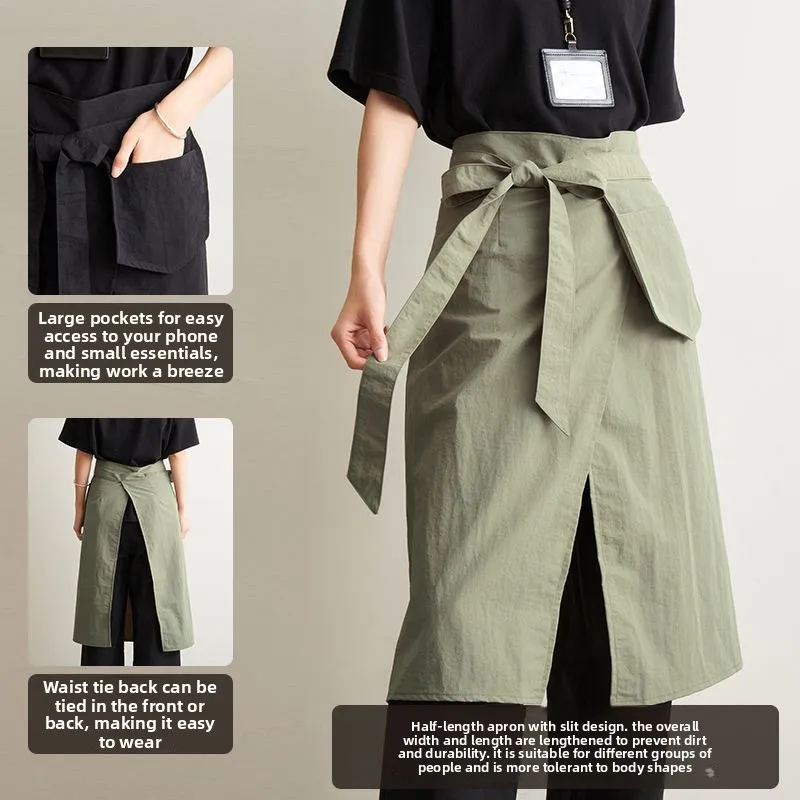 

Water Resistant Apron with Personalized Logo for Catering Industry Barista Baker Ceramic Studio Staff