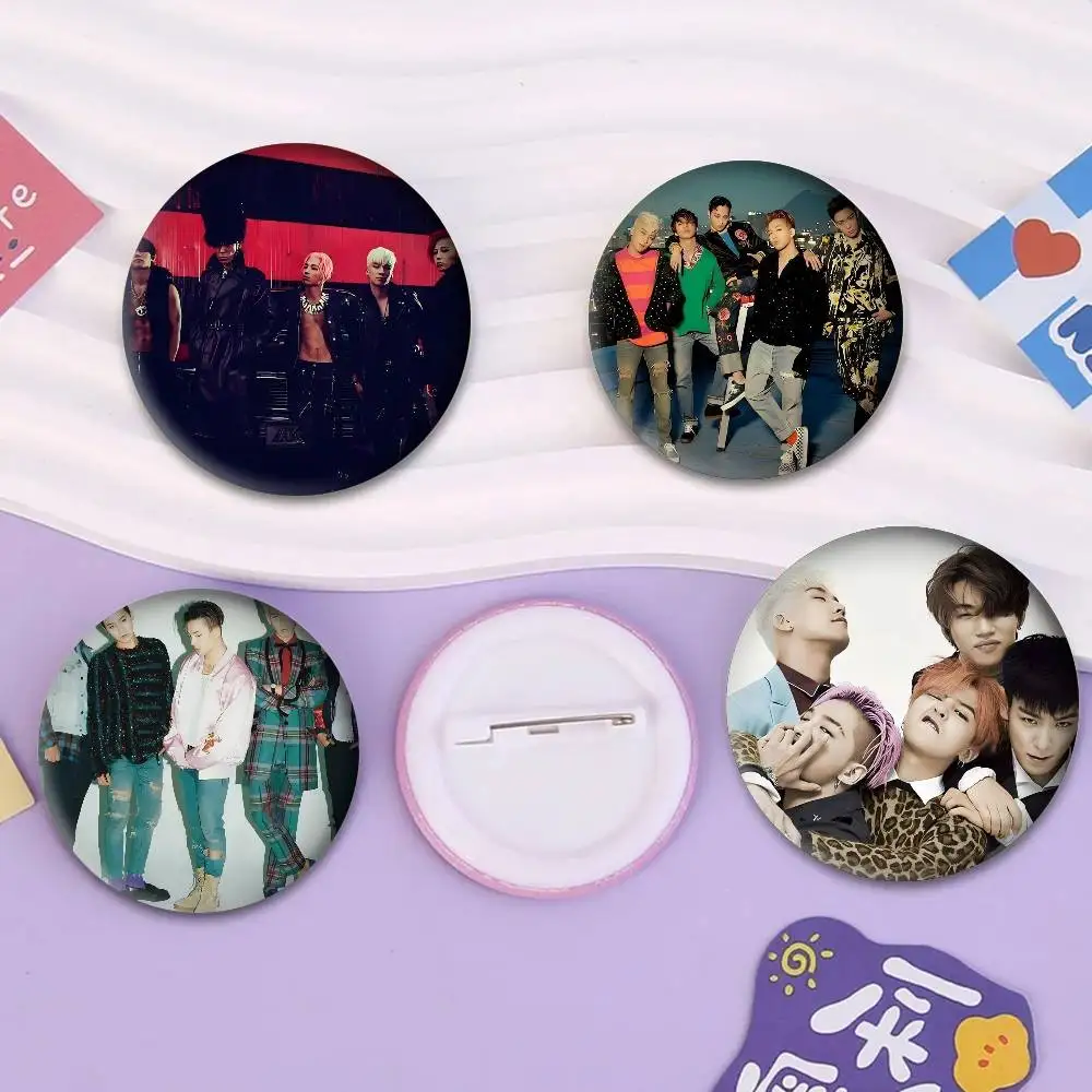 K-Pop Group BIGBANG شارات دبابيس التلبيب دبابيس قبعة دبابيس دبابيس الهدايا ديكور حقائب الظهر