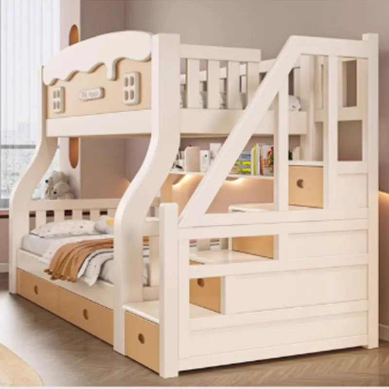 Storage Frame Double Bed Childrens With Drawers Single Living Room Double Bed Princess Modern Cama Matrimonial Furniture