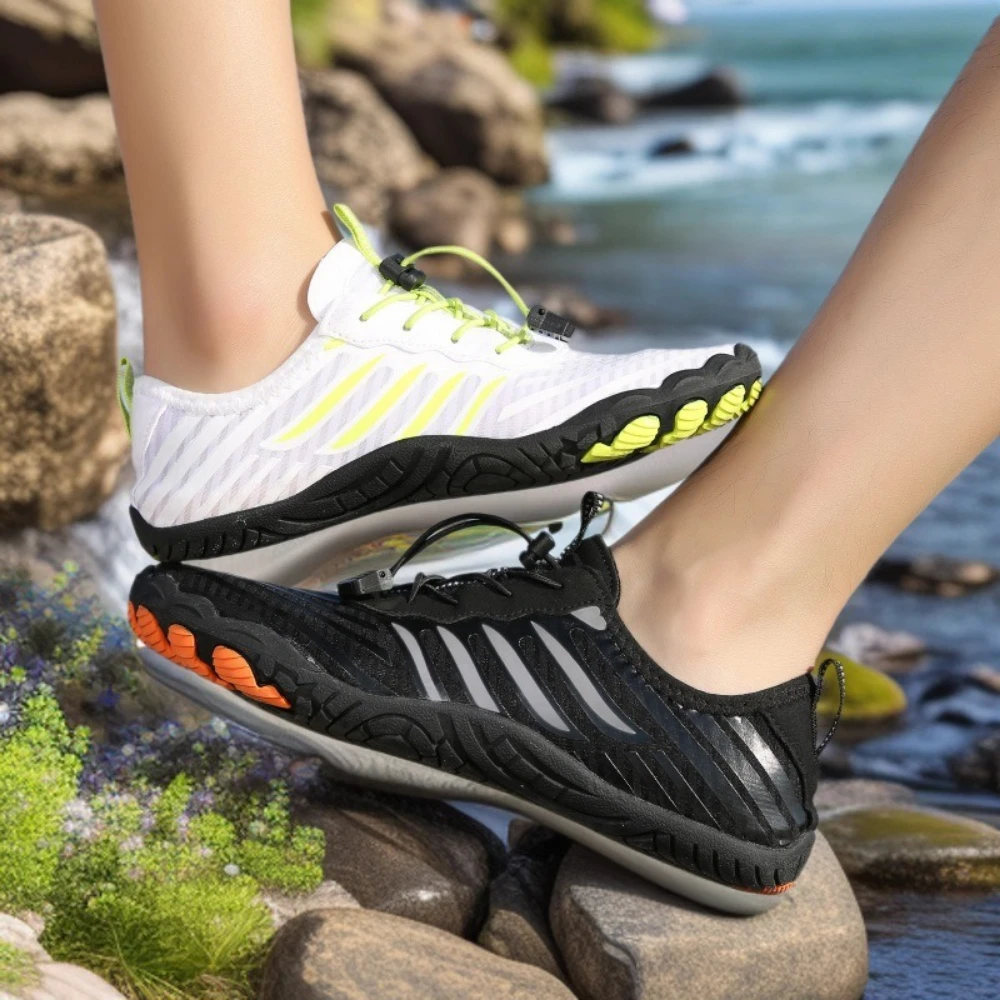Unisex Quick Dry Water Shoes men Colorful Beach Swimming Surfing Seaside Aqua footwear Couple Hiking Boating sport Sneakers