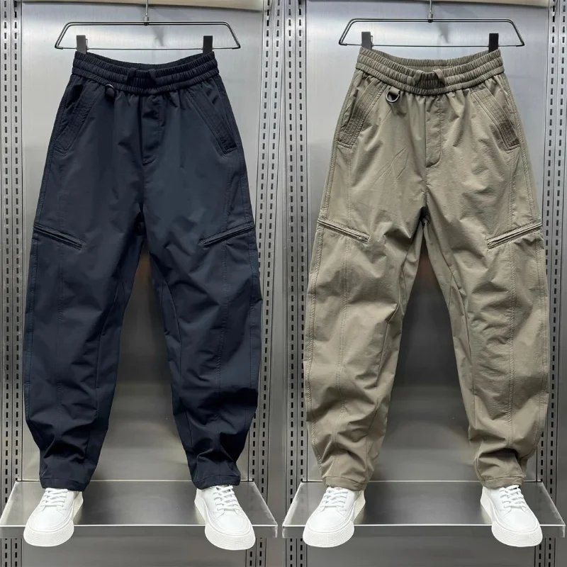 Men's Autumn New American Scimitar Work Casual Pants Harlan Loose Work Pants Straight Versatile Pants