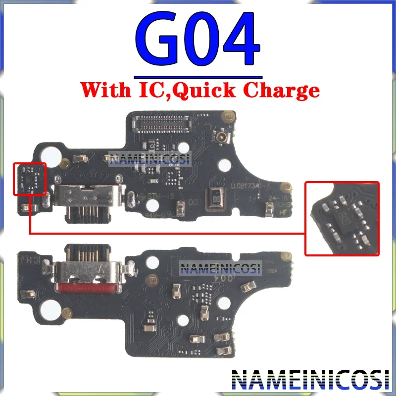 Usb Dock Charger Connector Ports for Motorola Moto G13 G04 G14 G24 Power G34 G54 G64 G84 G23 G53 G73 Charging Board Module Flex