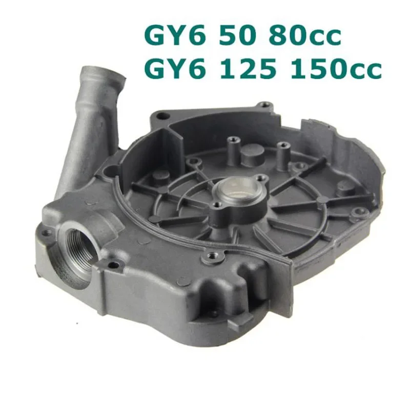 

Scooter GY6 Engine Crankcase 48cc Fuel Cap Magnetic Motor Side Cover For GY6 125 150 Right Box Cover